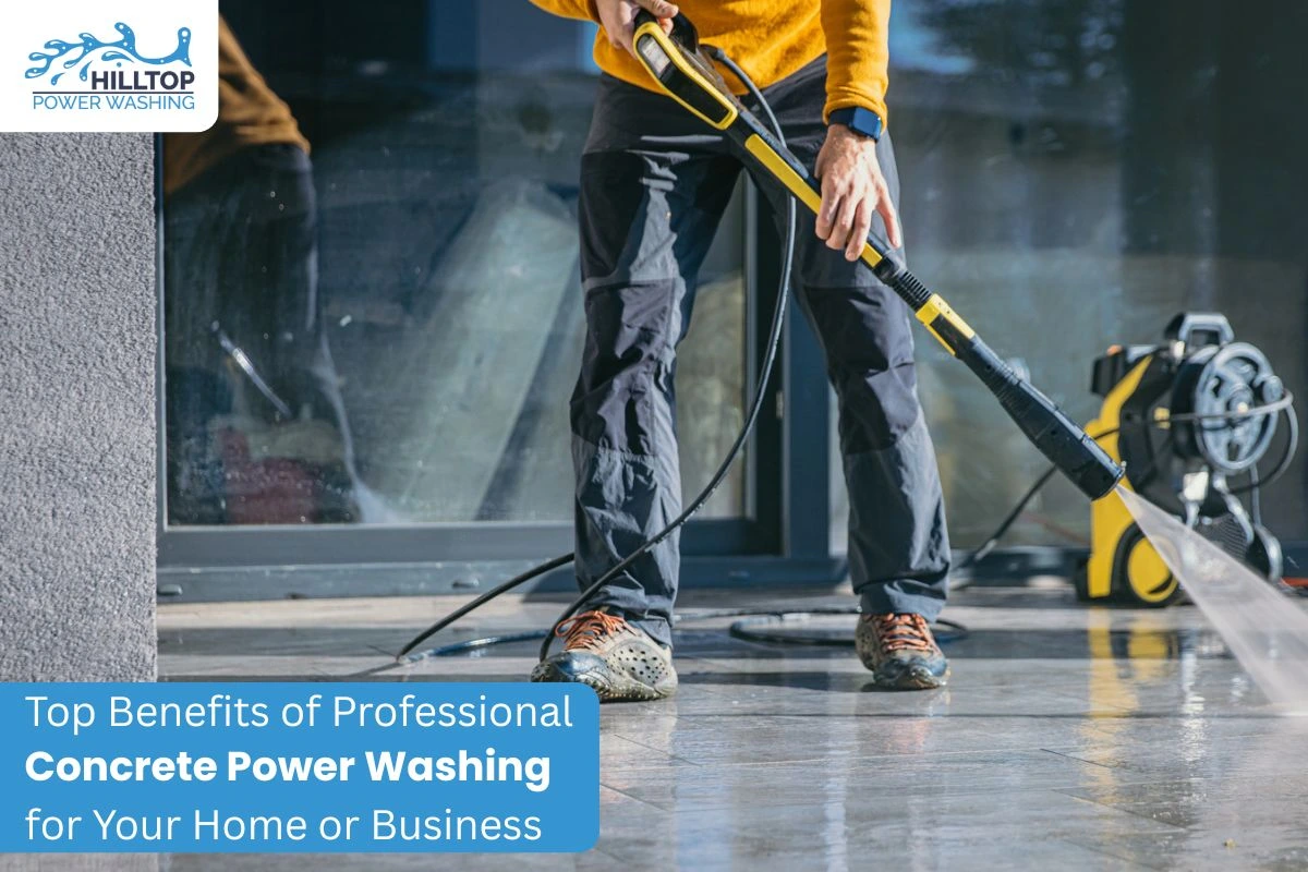 Concrete Power Washing Services in Stafford