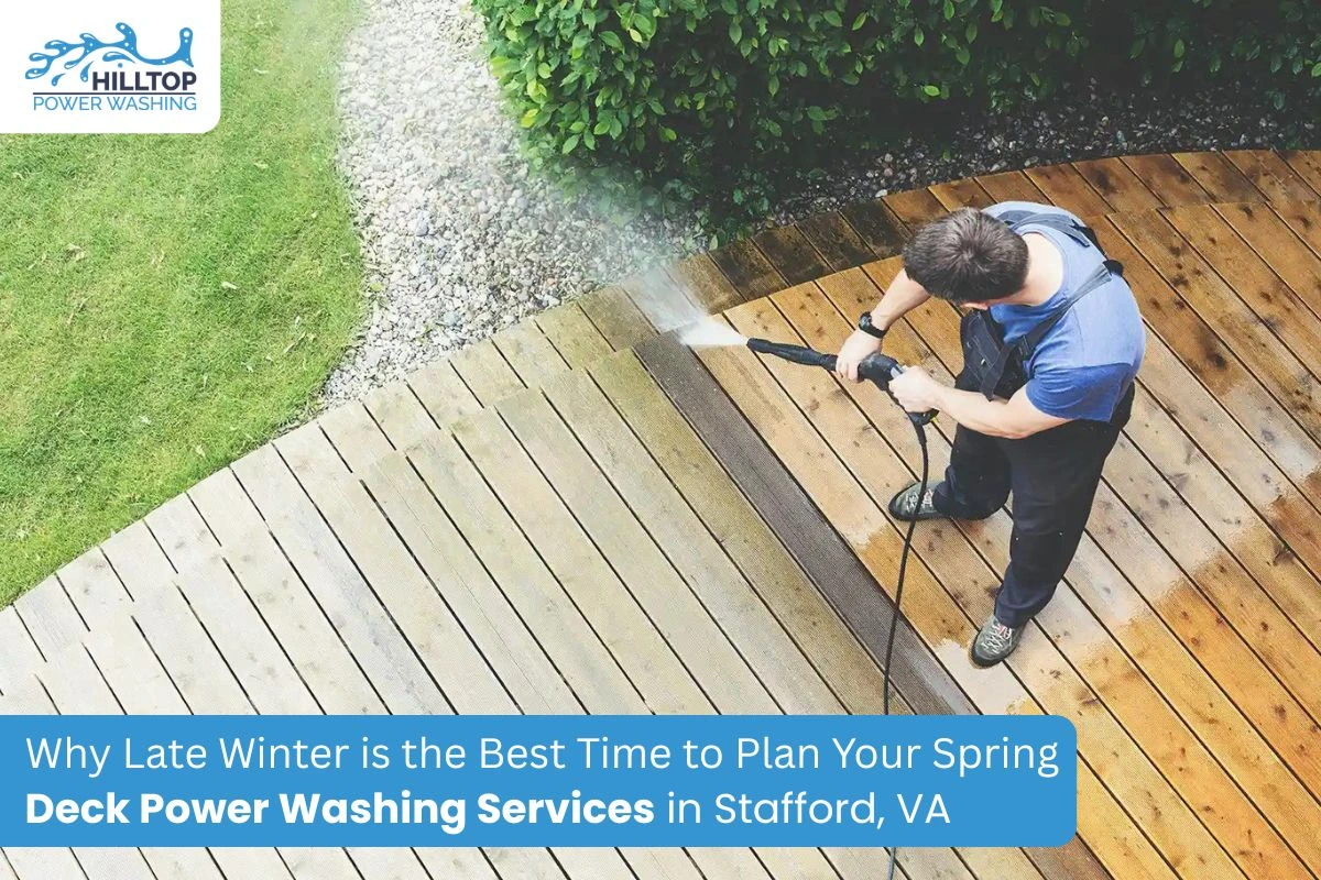 Deck Power Washing Services in Stafford