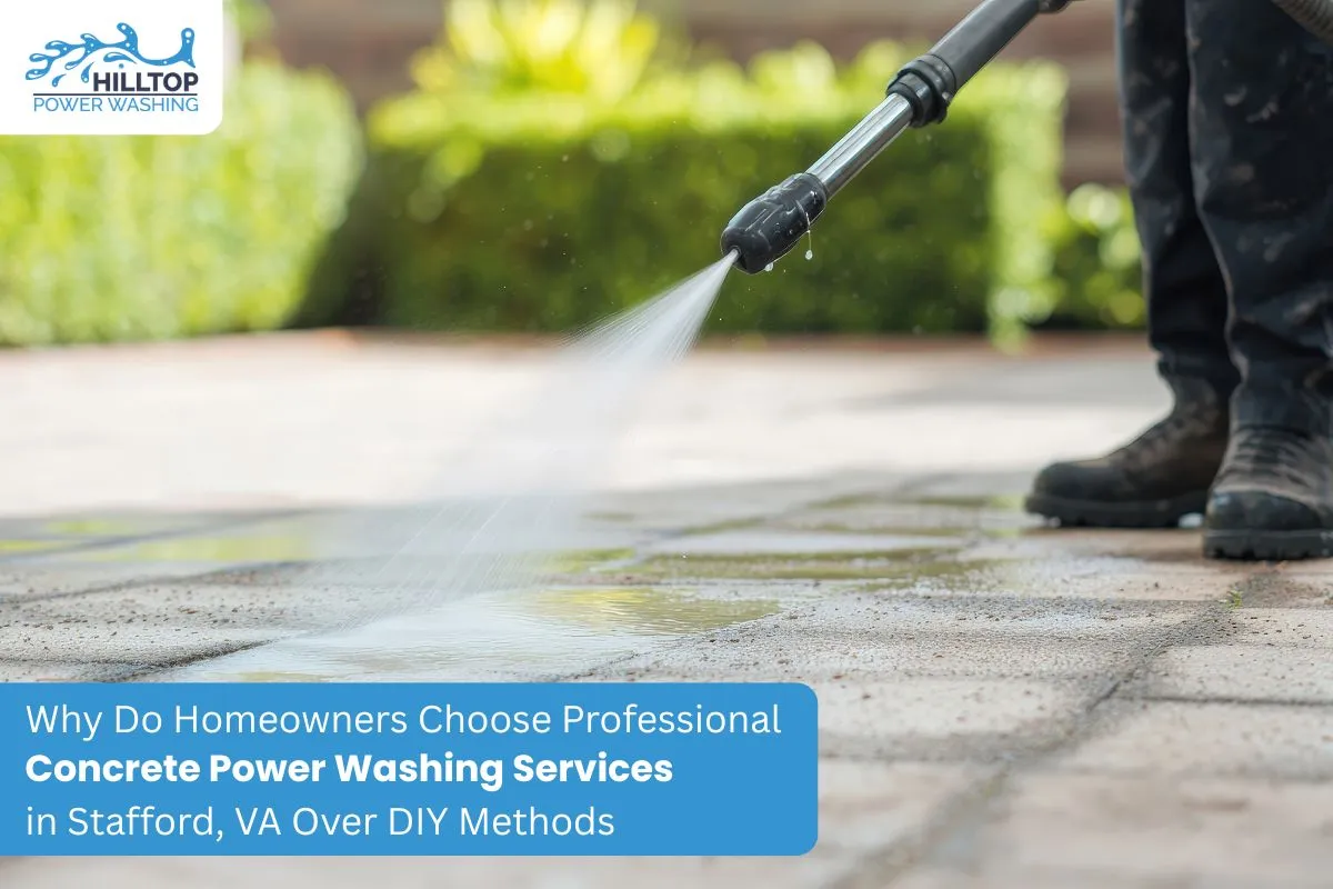 Concrete Power Washing Services in Stafford VA